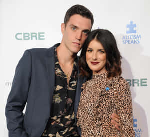 Celebrity Coupleat Autism Speaks Event Wallpaper