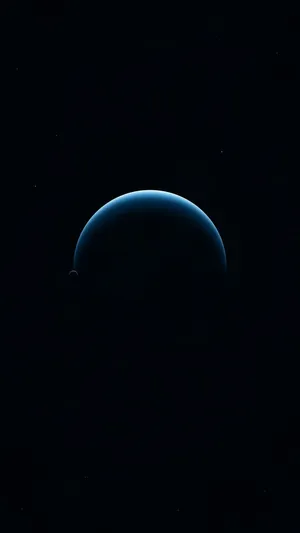 Celestial Amoled Eclipse Wallpaper