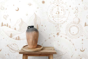 Celestial Inspired Interior Decor Wallpaper