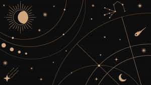 Celestial_ Minimalist_ Boho_ Background Wallpaper