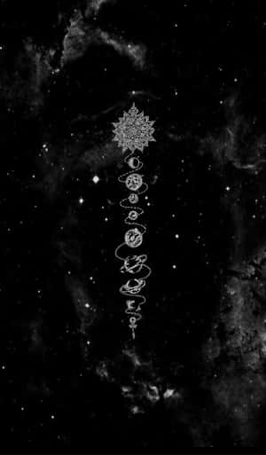 Celestial_ Witchcraft_ Symbols Wallpaper