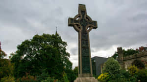 Celtic Cross Monument Wallpaper