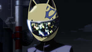 Celty Sturluson Riding Through The City Streets Wallpaper