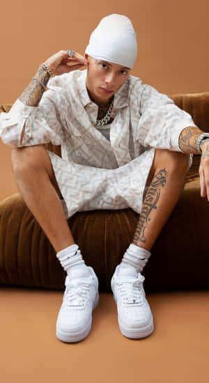 Central Cee Casual Style Wallpaper