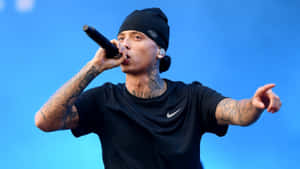 Central Cee Live Performance Wallpaper