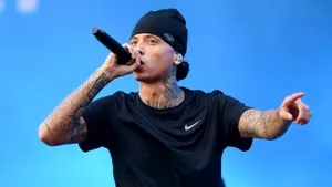 Central Cee Live Performance Wallpaper