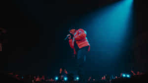 Central Cee Live Performance Wallpaper
