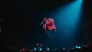 Central Cee Live Performance Wallpaper