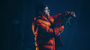 Central Cee Live Performance Wallpaper