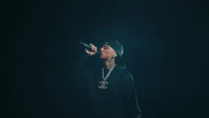 Central Cee Live Performance Wallpaper