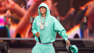 Central Cee Live Performance Wallpaper