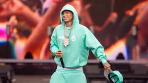 Central Cee Live Performance Wallpaper