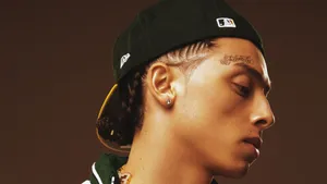 Central Cee Profile Shot Wallpaper