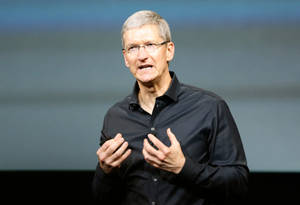 Ceo Tim Cook Apple Special Event Wallpaper