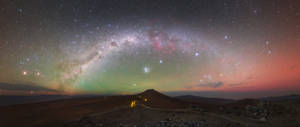 Cerro Paranal Mountain In Chile Wallpaper