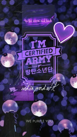 Certified Bts Army Wallpaper