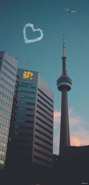 Certified Lover Boy Logo On Building Wallpaper