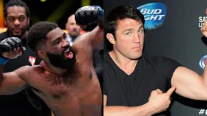 Chael Sonnen Flexing Muscles Wallpaper