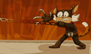 Chain Attack In El Tigre The Adventures Of Manny Rivera Wallpaper