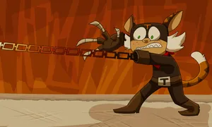 Chain Attack In El Tigre The Adventures Of Manny Rivera Wallpaper