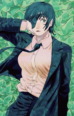 Chainsaw Man Himeno Artwork Wallpaper