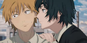 Chainsaw Man Himeno Close Encounter Wallpaper