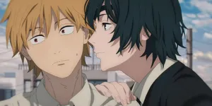 Chainsaw Man Himeno Close Encounter Wallpaper