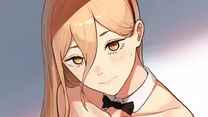 Chainsaw Man Power Tearsand Smile Wallpaper