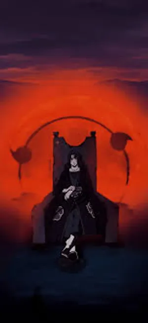 Chair Naruto Itachi Uchiha Wallpaper