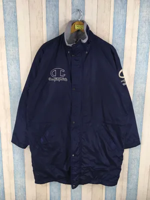 Champion Blue Windbreaker: Swag Meets Functionality Wallpaper