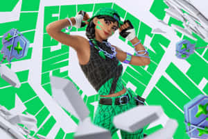 Championship Aura Gamer Pose Wallpaper