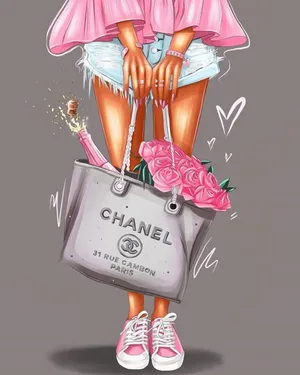 Chanel Girly Bag Wallpaper