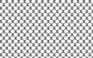 Chanel Logo Pattern Wallpaper