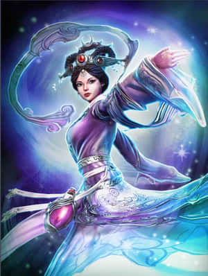 Chang'e Moon Goddess Art Wallpaper