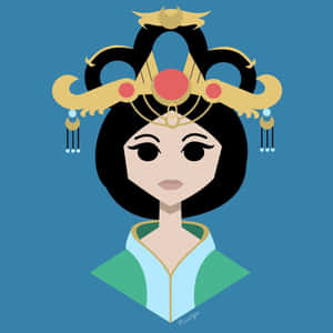 Chang'e Moon Goddess Illustration Wallpaper