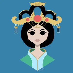 Chang'e Moon Goddess Illustration Wallpaper