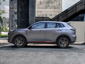 Changan Cs55 Urban Setting Wallpaper