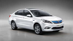 Changan Eado E V Silver Profile View Wallpaper