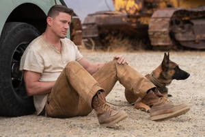 Channing Tatum 2022 Comedy Film Wallpaper