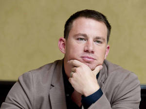 Channing Tatum Candid Photo Wallpaper