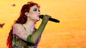 Chappell Roan Live Performance Wallpaper