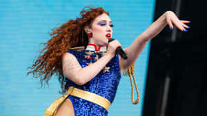 Chappell Roan Live Performance Wallpaper