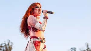 Chappell Roan Live Performance Wallpaper