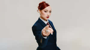 Chappell Roan Stylish Confident Pose Wallpaper