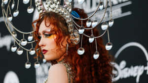 Chappell Roan Unique Red Carpet Look Wallpaper