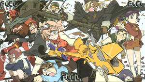 Characters Of Flcl Anime Wallpaper