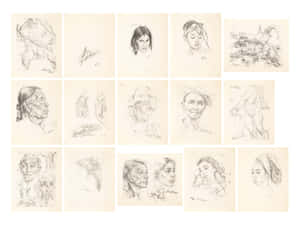 Charcoal Masterpieces - An Artistic Journey Of Strokes And Shades Wallpaper