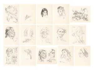 Charcoal Masterpieces - An Artistic Journey Of Strokes And Shades Wallpaper