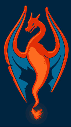 Charizard Digital Art Pokemon Iphone Wallpaper