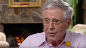 Charles G. Koch Fireplace Wallpaper